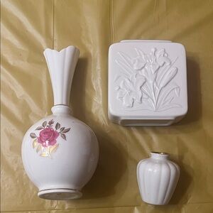 Lenox Vases. All 3 !!! Make great gifts
